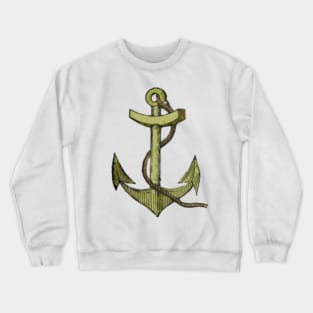 Gold Anchor Crewneck Sweatshirt